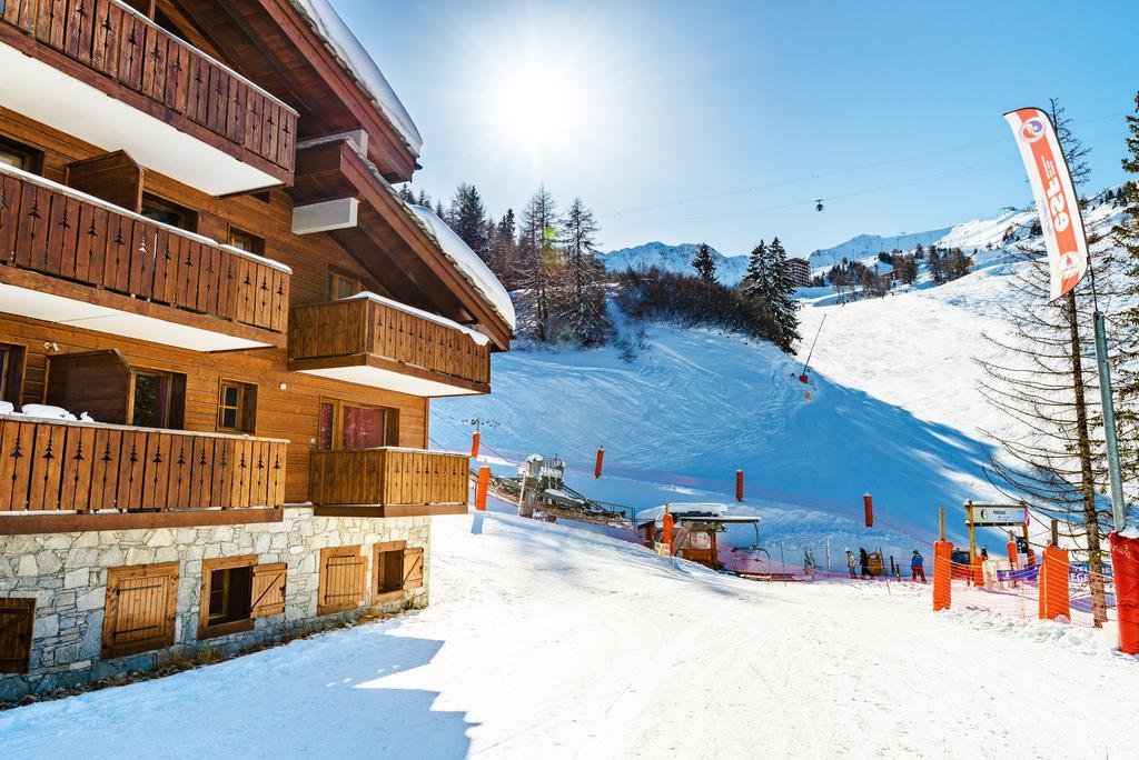 Travelski Home Premium - Residence Les Chalets D'Edelweiss La Plagne Exteriör bild